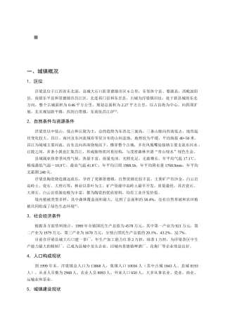 城镇道路交通与园林某地产系统规划