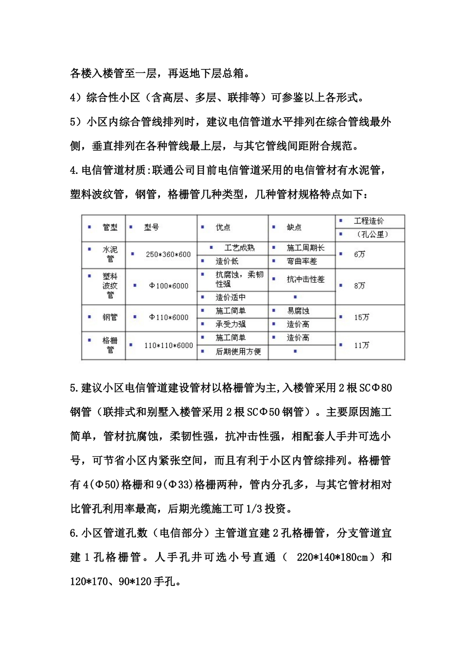 新建小区配套电信工程技术要求5859514305_第2页