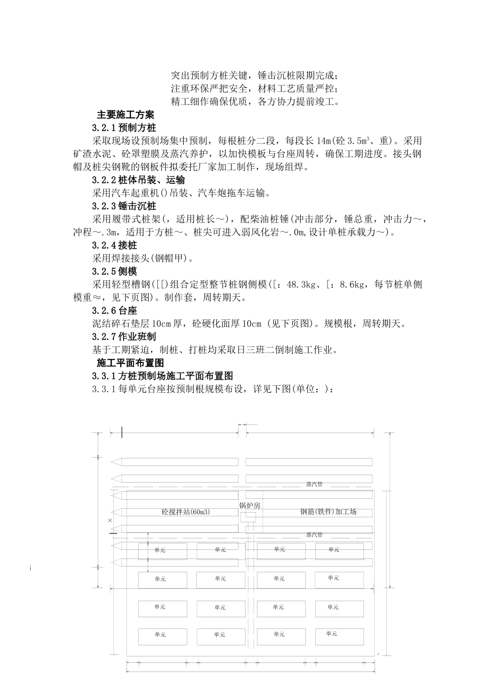 厂砼预制桩工程施工组织设计方案(48页)_第3页