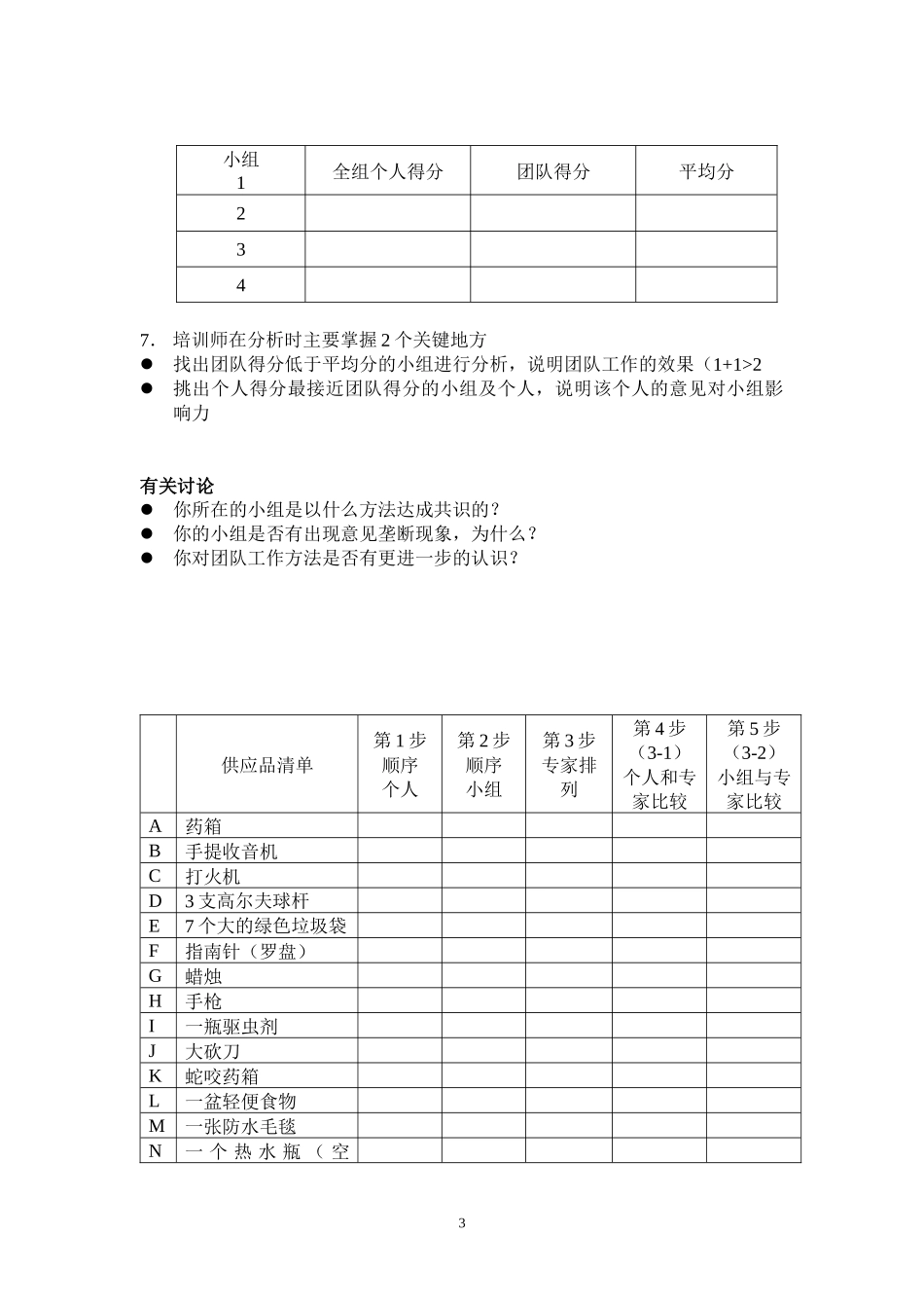 团队建设融合团队游戏大全_第3页