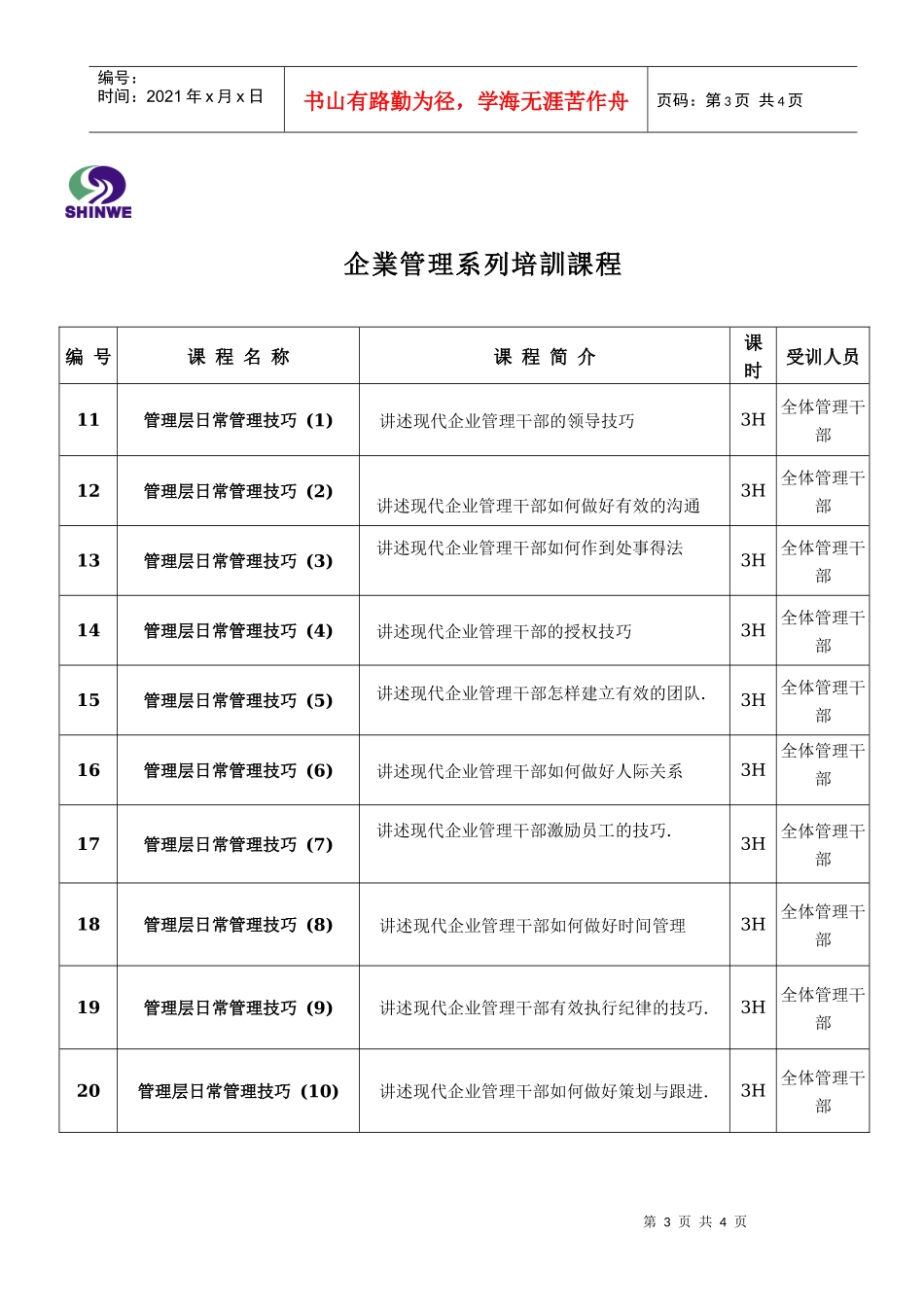 在企业经营瞬息万变且竞争日趋激烈的今日_第3页