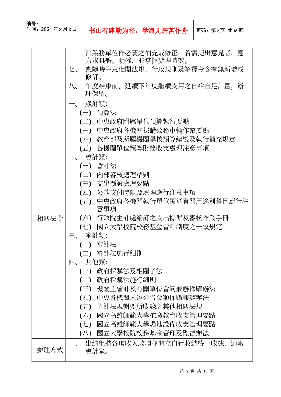 国立高雄师范大学推广教育_第2页
