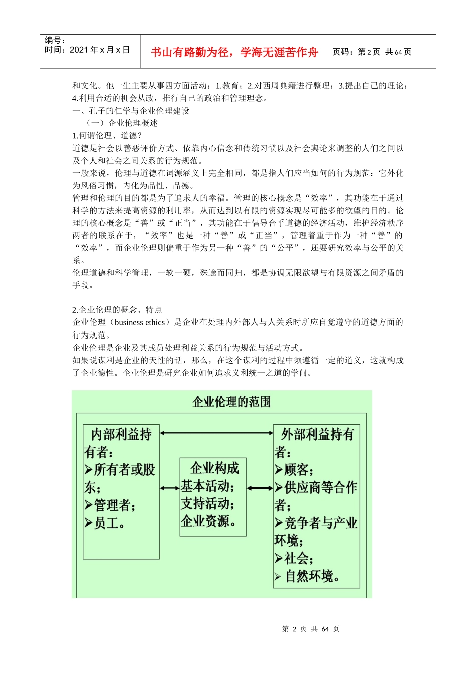 国学与企业管理培训教材_第2页