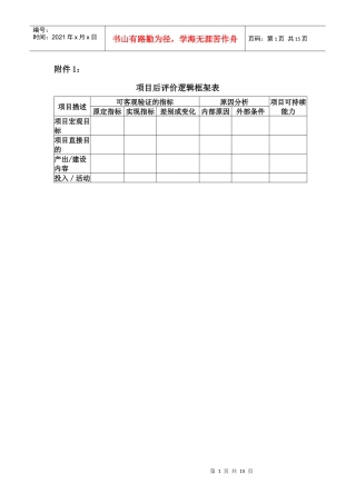国债专项资金固定资产投资项目后评价管理办法