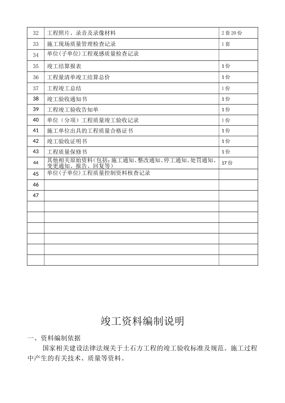 土石方工程竣工范本组成与编制范本_第3页