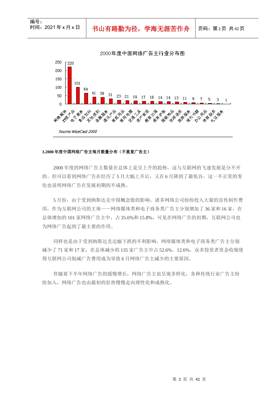 国内网络广告主行业分析_第2页