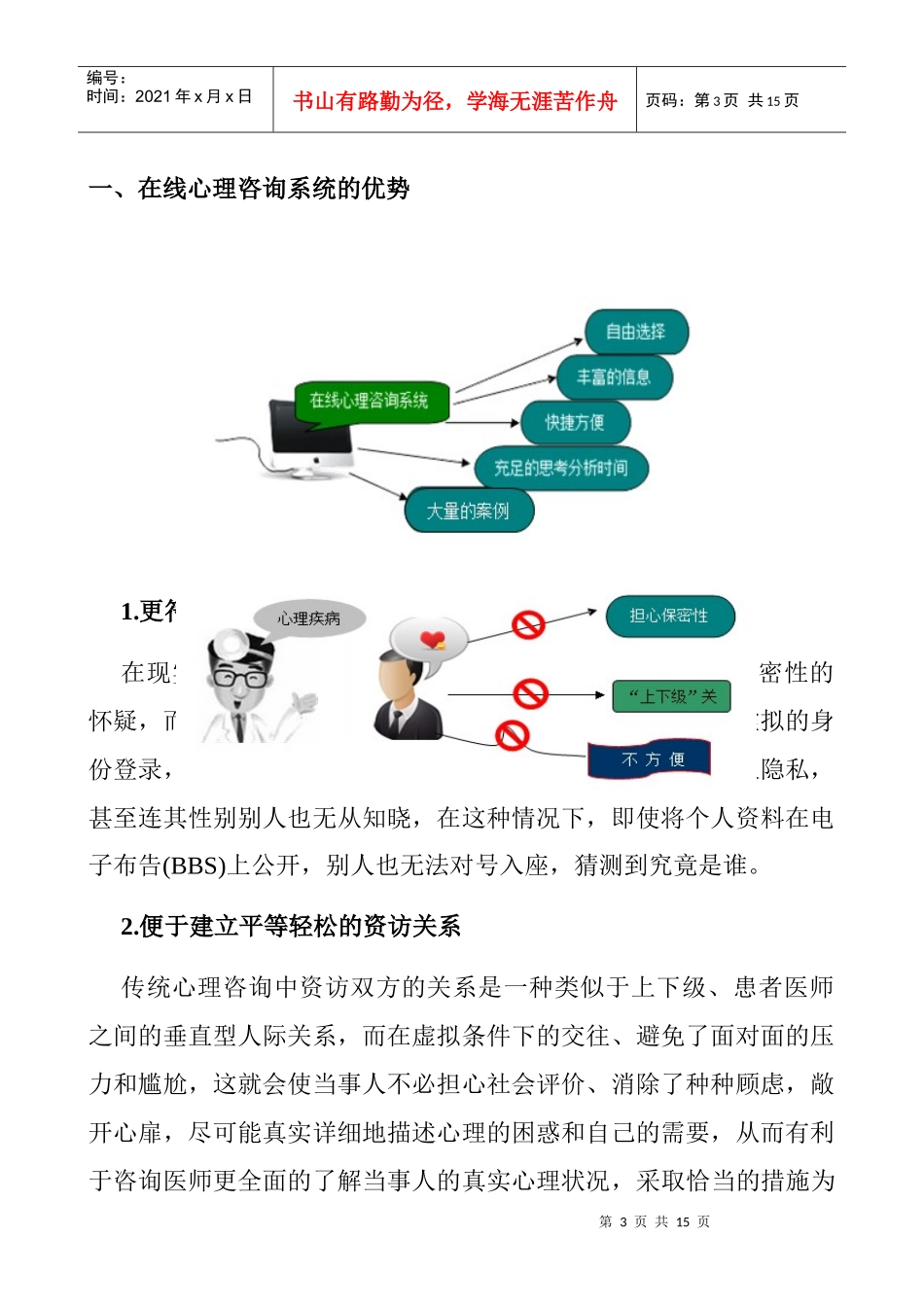 在线心理咨询系统建设方案探析_第3页