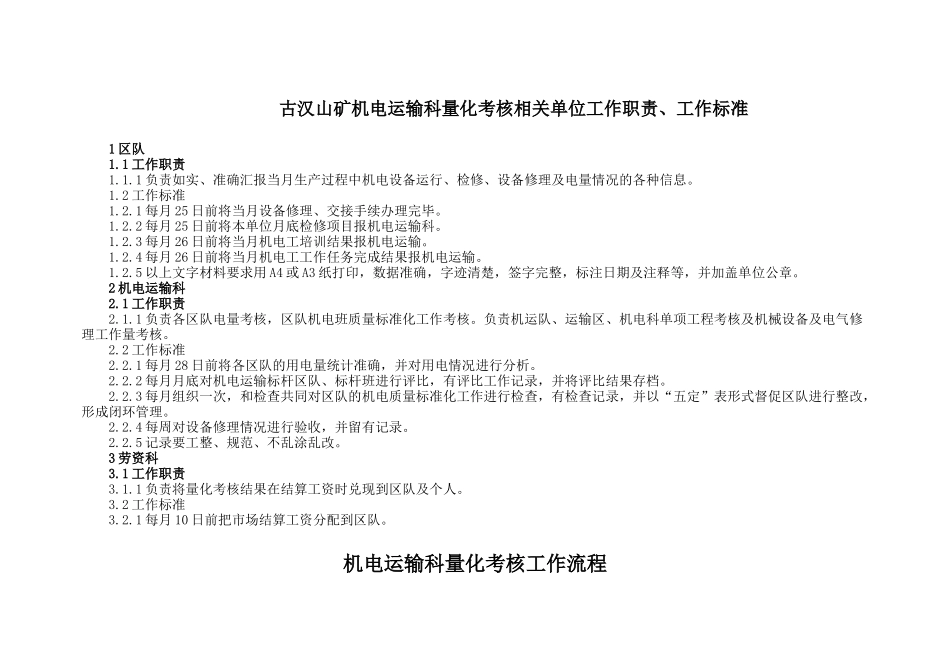古汉山矿机电运输科量化考核工作流程_第2页