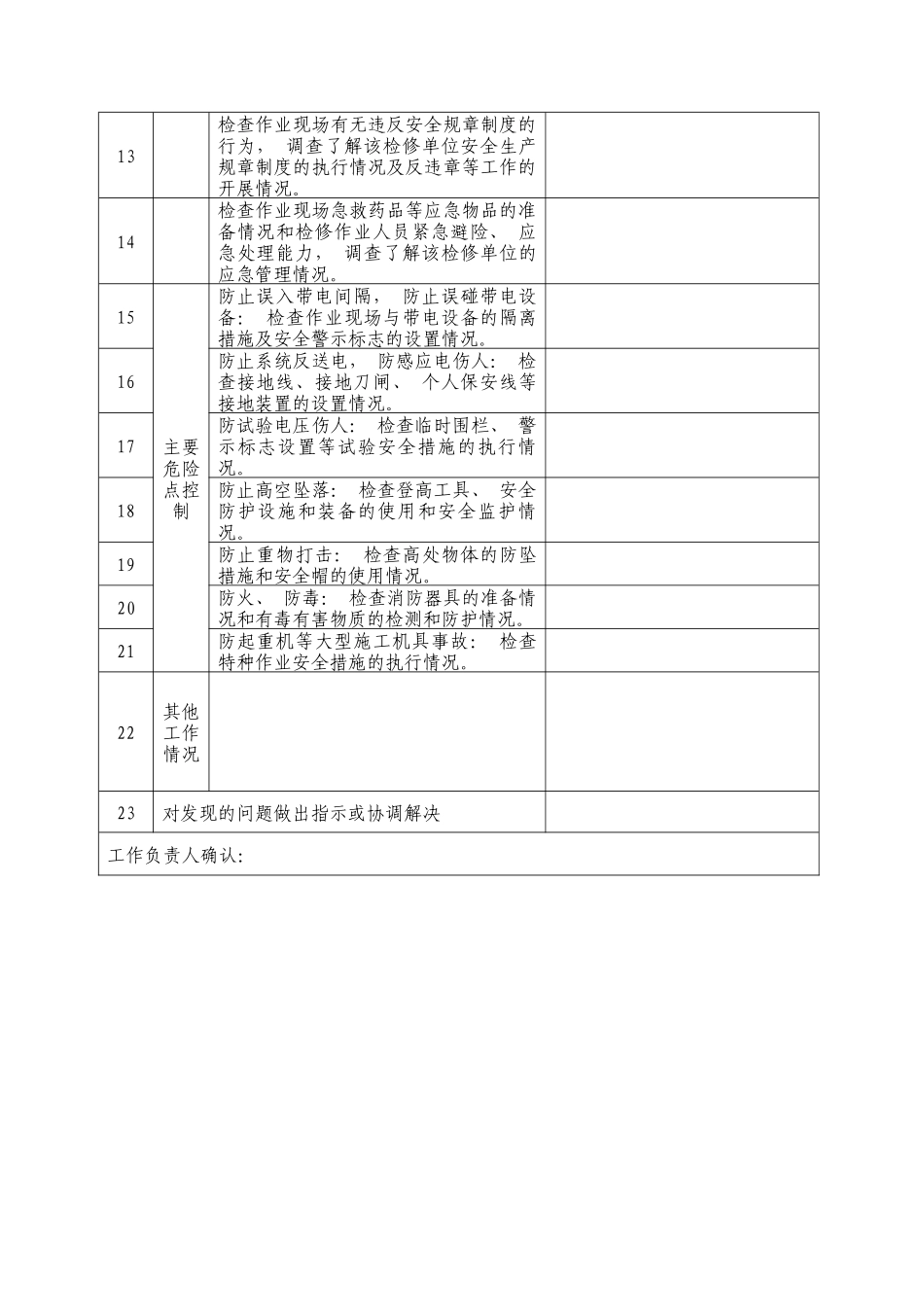 安全责任到岗到位标准化工作卡1_第2页