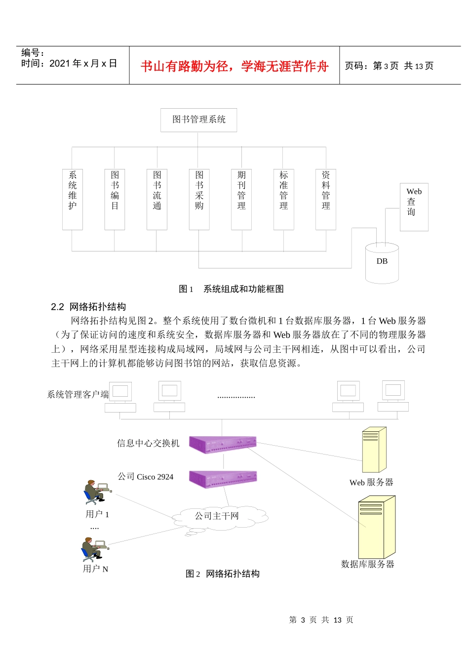 图书管理系统需求规格说明书_第3页