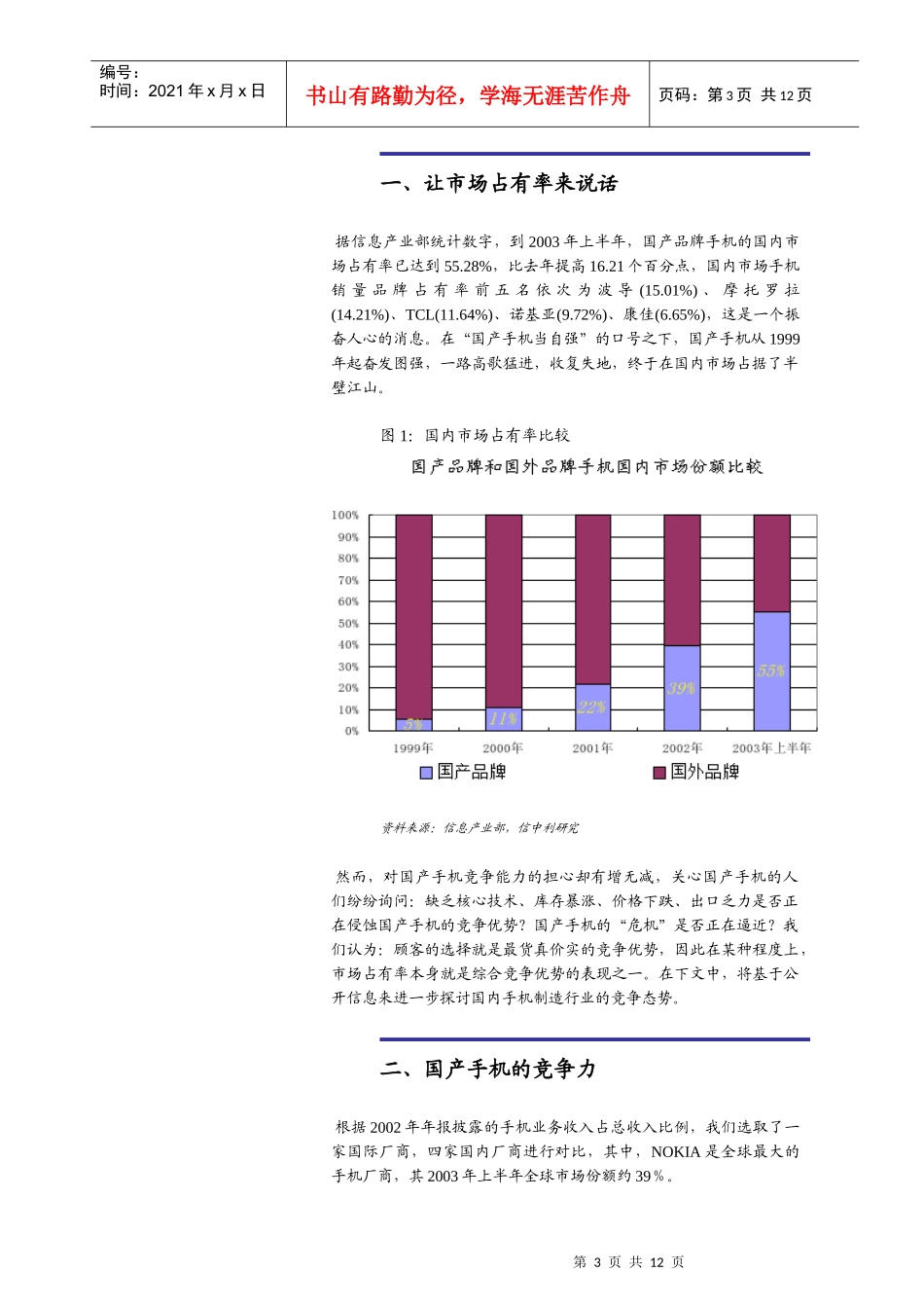 国内手机企业竞争力研讨_第3页
