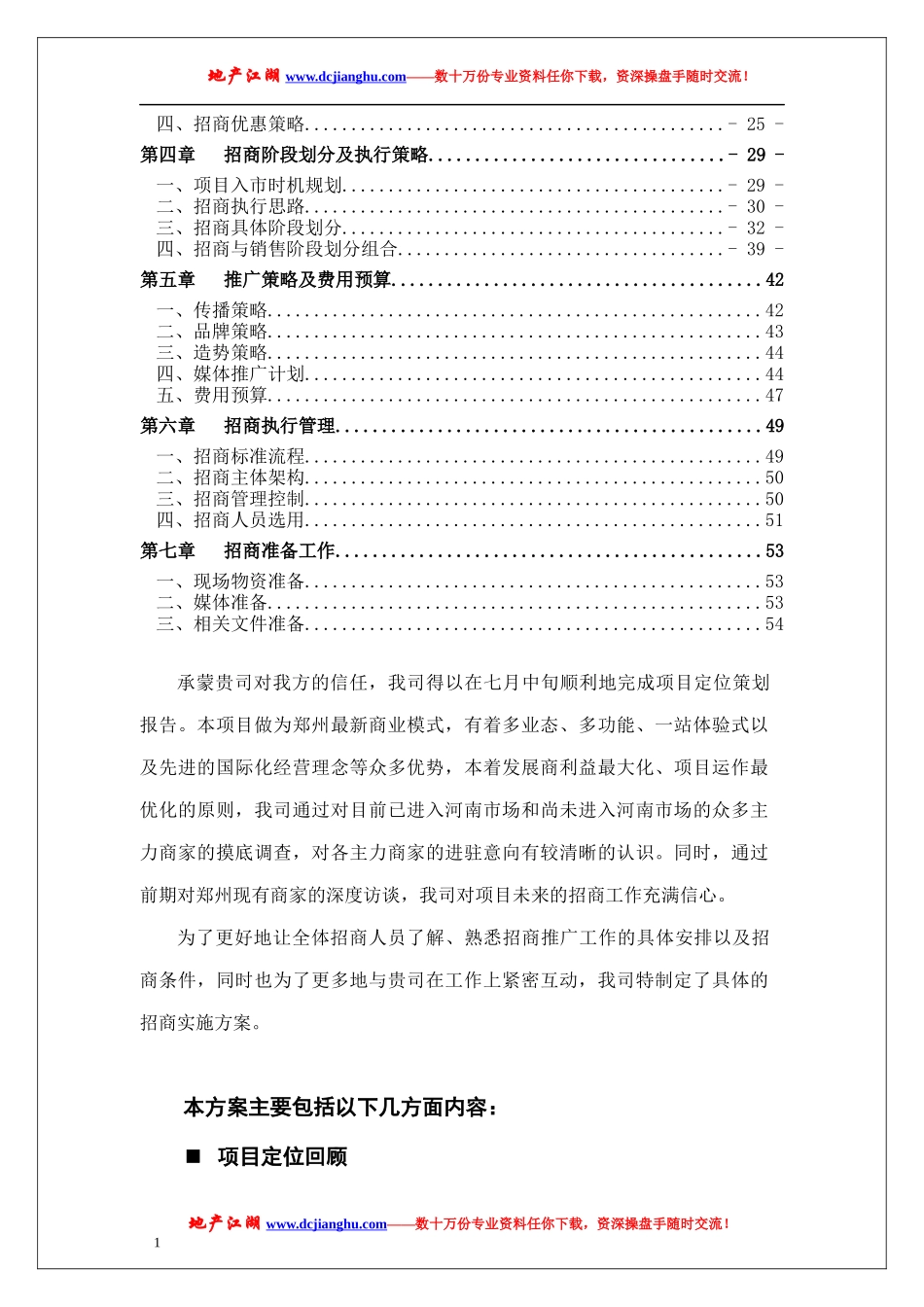 国际商业街招商执行方案范本_第2页