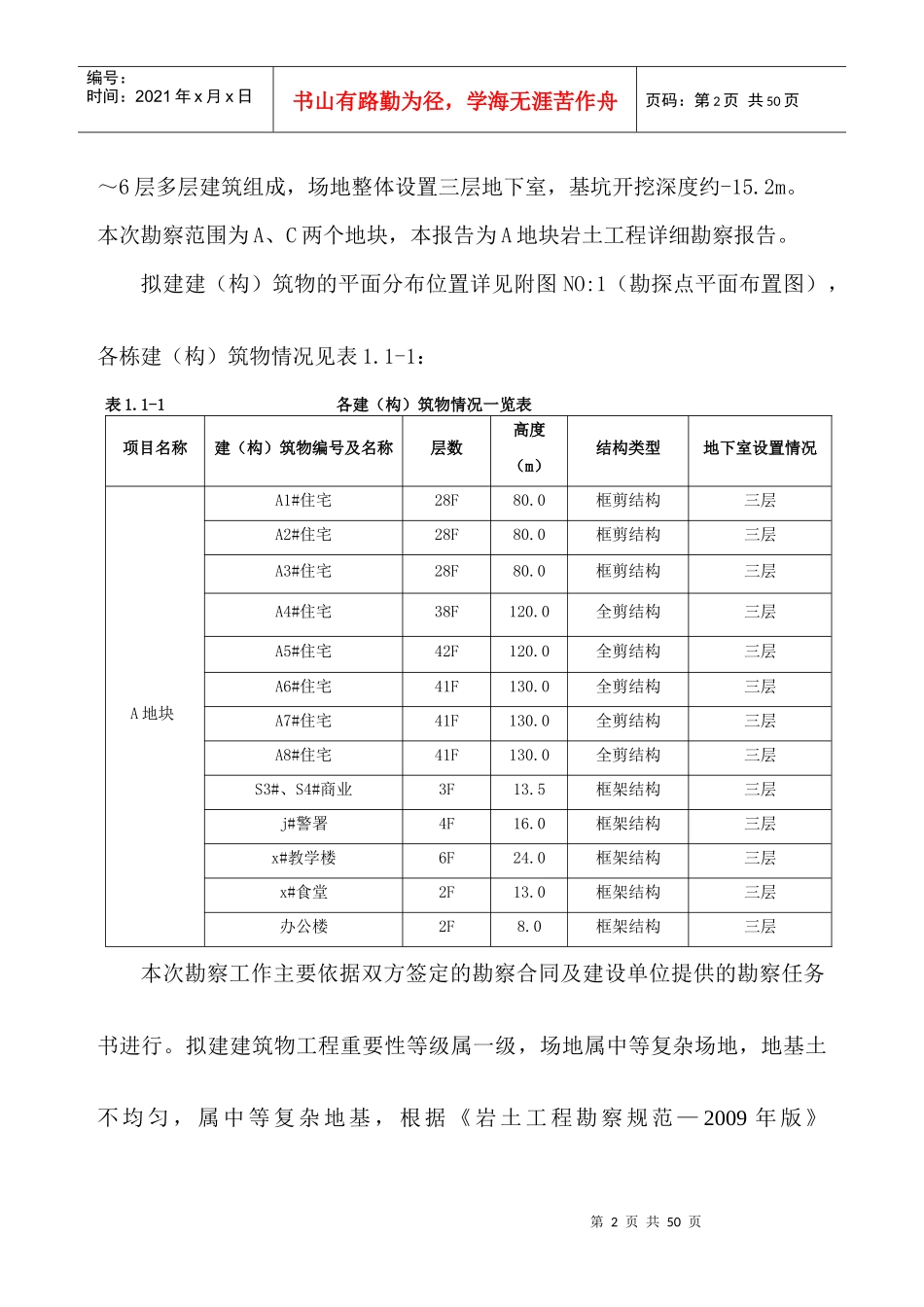 地勘报告(工程实例)_第2页
