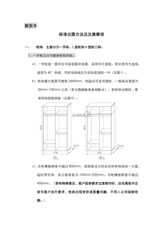 家具标准出图方法及注意事项