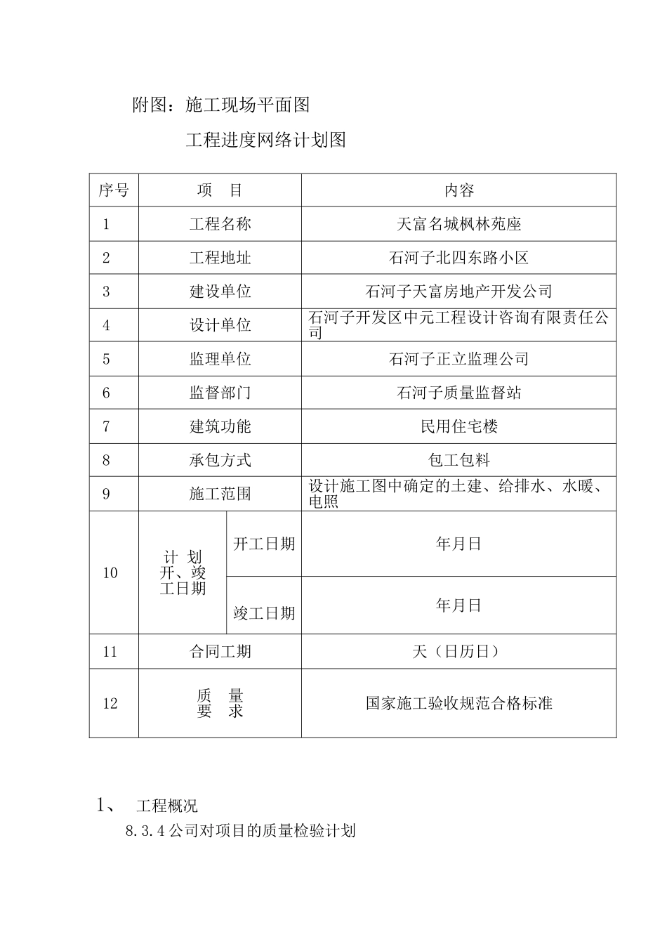 新疆某住宅搂施工组织设计(133页)_第2页