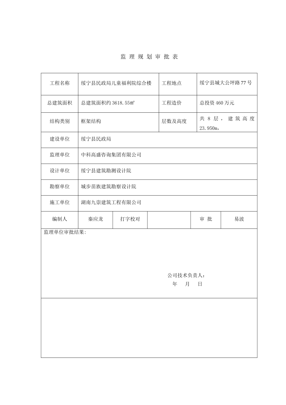 建筑工程监理规划培训资料( 55页)_第3页