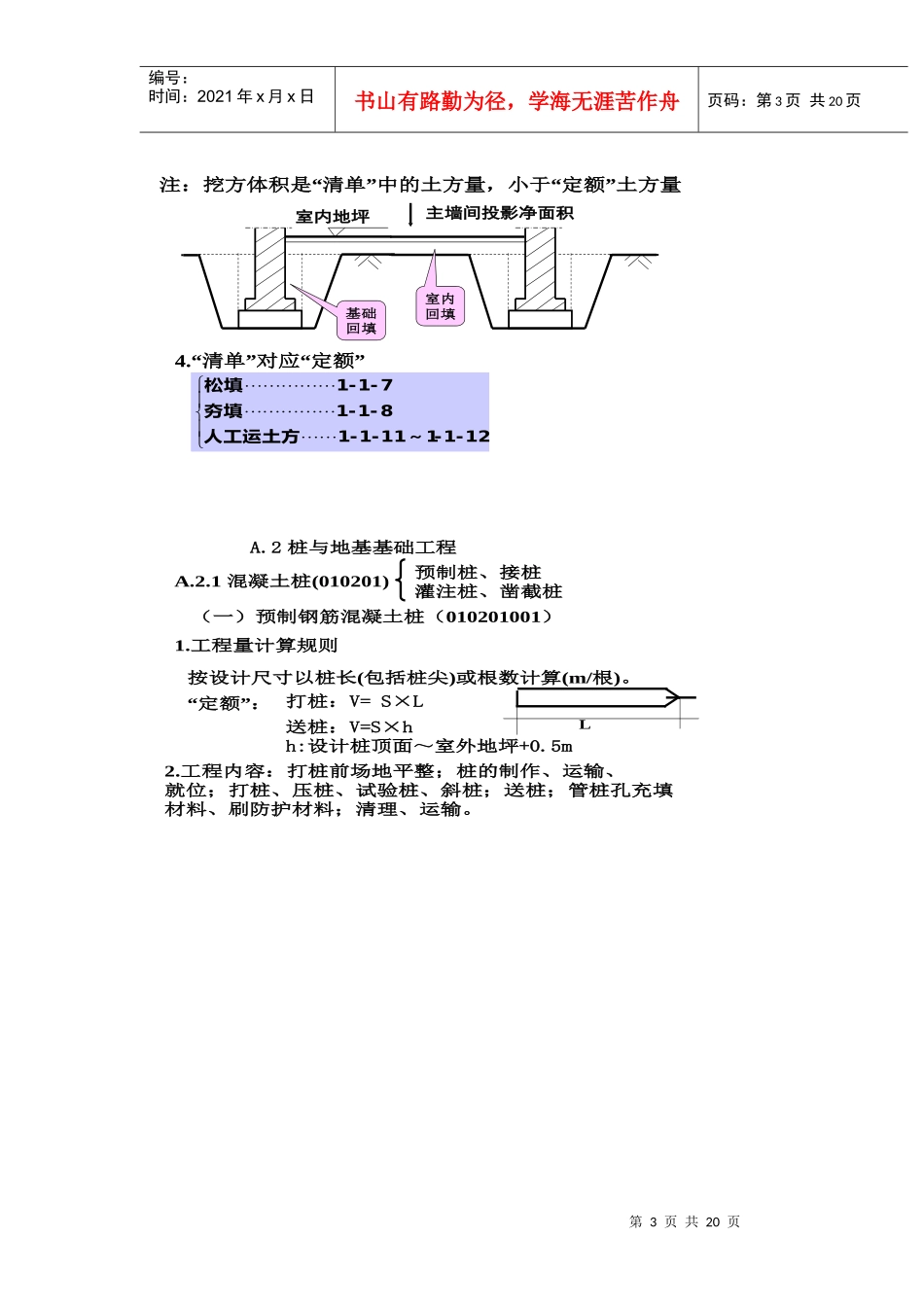 土建清单计算手则_第3页