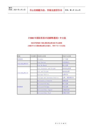 国际贸易之EXW工厂交货