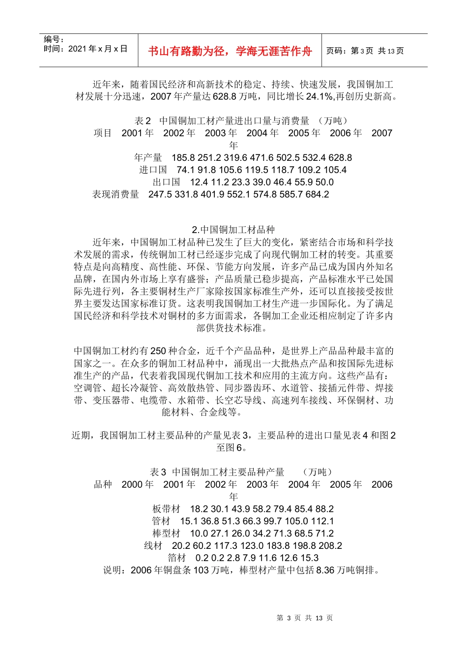 国际铜加工业的现状与发展战略_第3页