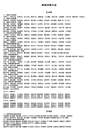 写作资料集之铭言成语描写