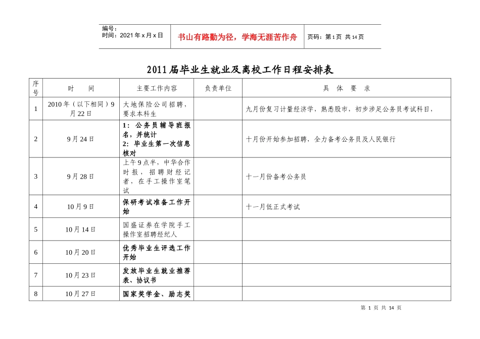 大四毕业流程_第1页