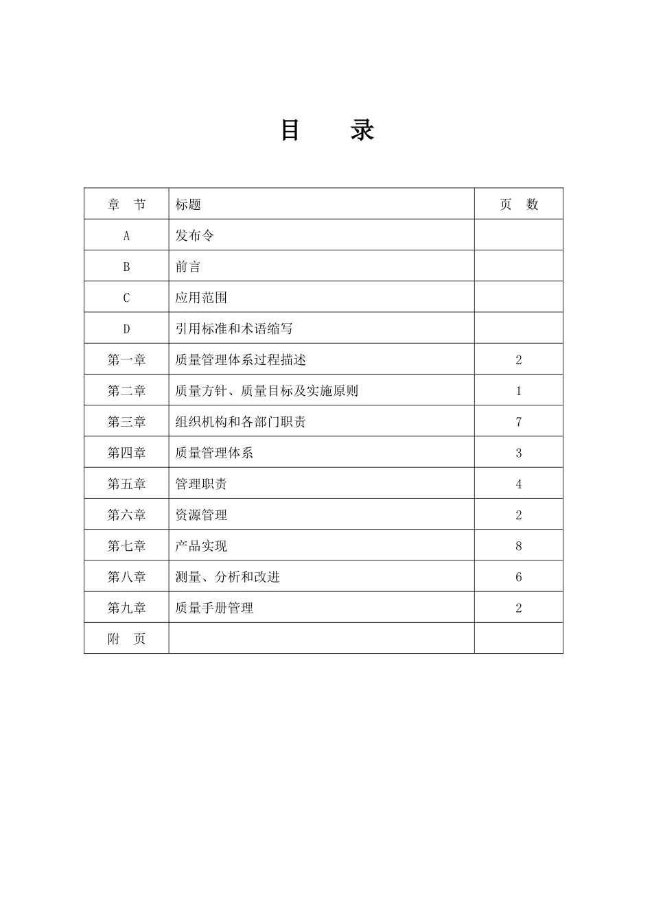 大连新中连软件工程有限公司_质量手册_第3页