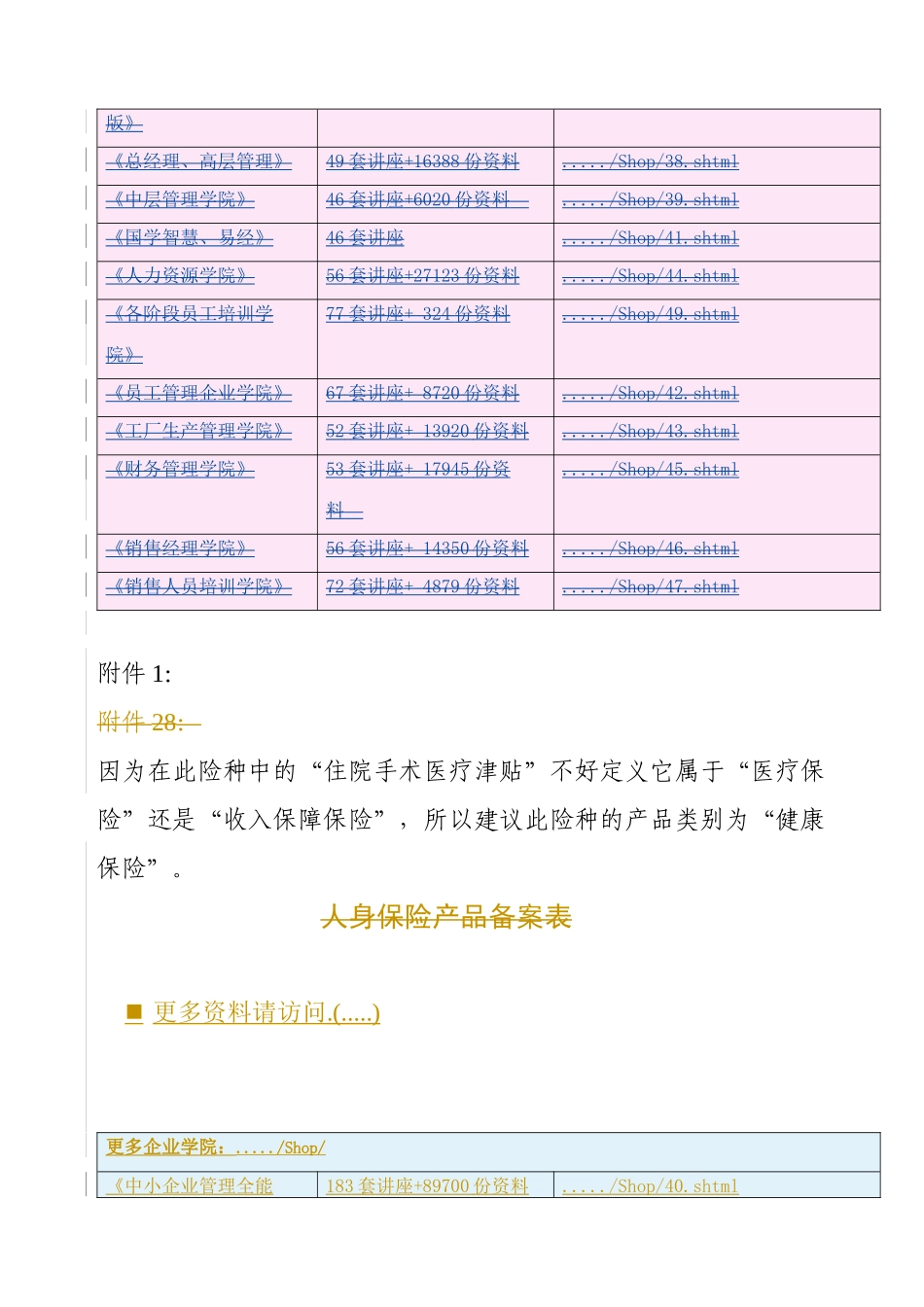 平安住院安心团体健康保险条款概述_第2页