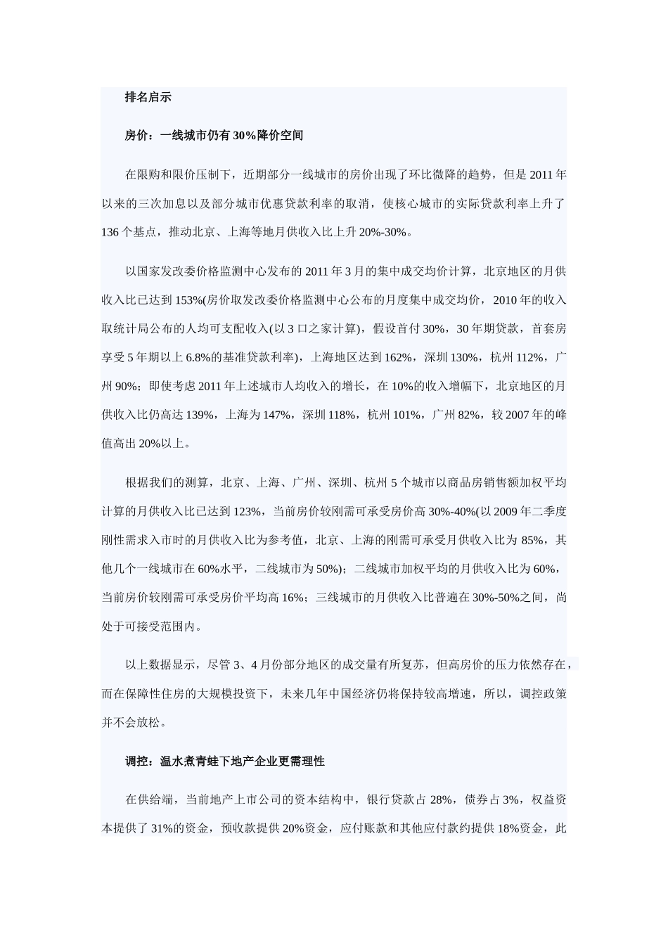 房地产上市公司综合实力_第2页