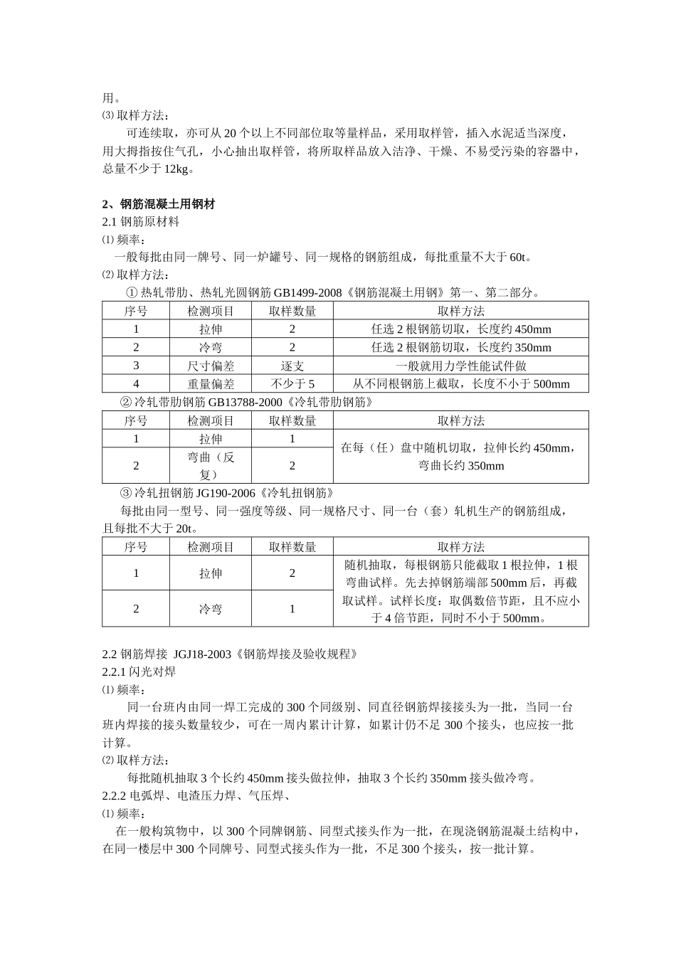 建筑材料见证取样方法简介_第2页