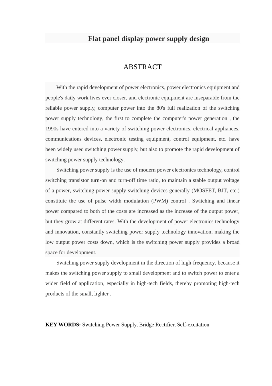 平板显示器电源设计_第2页