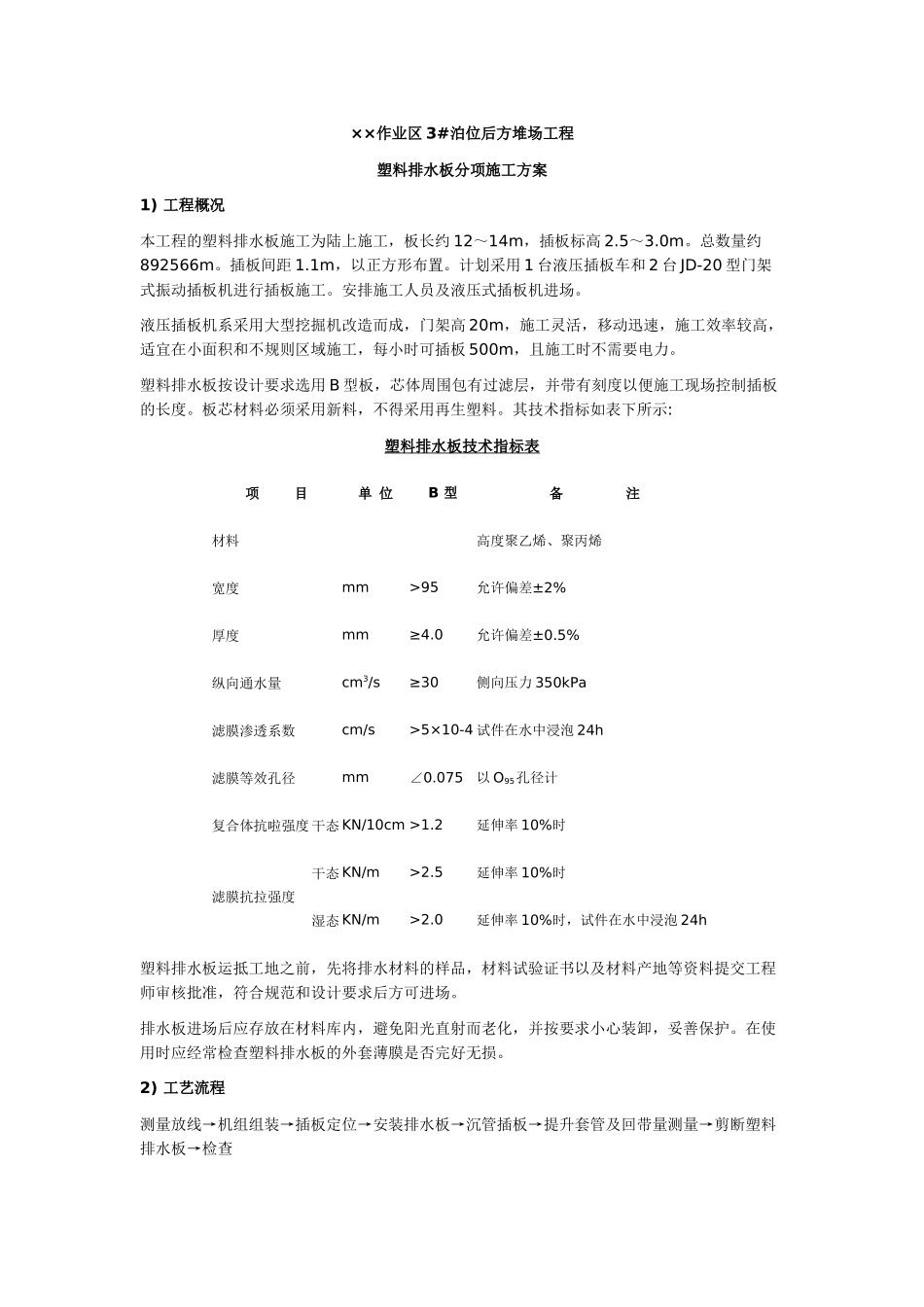 塑料排水板施工方案_第2页