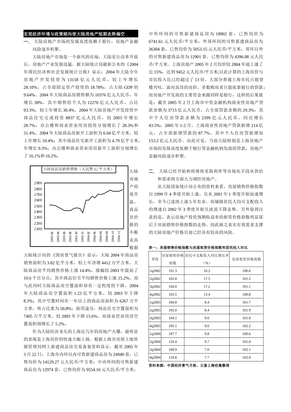 宏观调控下的大陆房地产投资策略研究( 21)_第3页