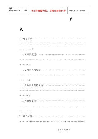 天安国际大厦整合推广方案