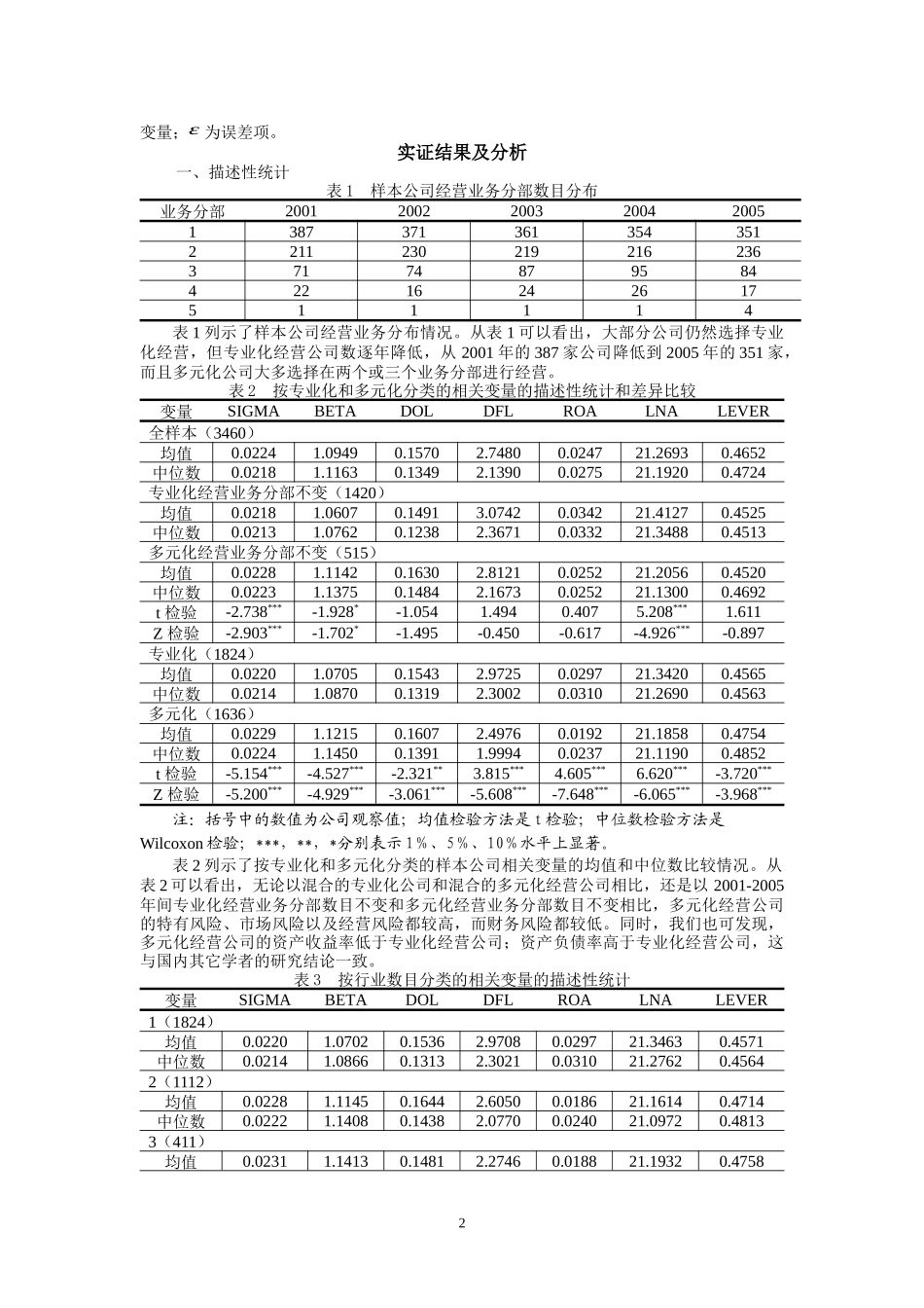 多元化经营会降低公司风险吗_第3页