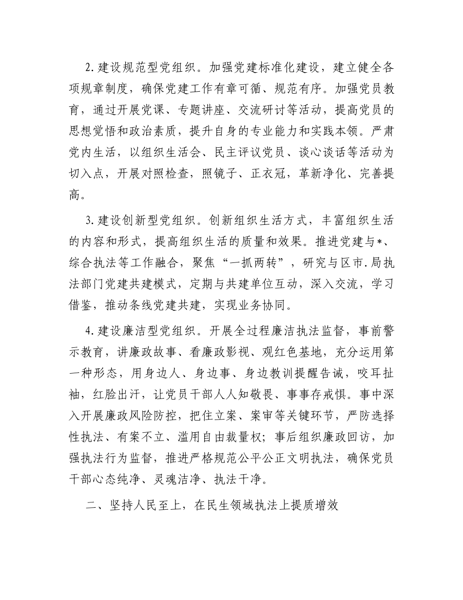 2024年市场监管综合行政执法支队工作要点_第2页