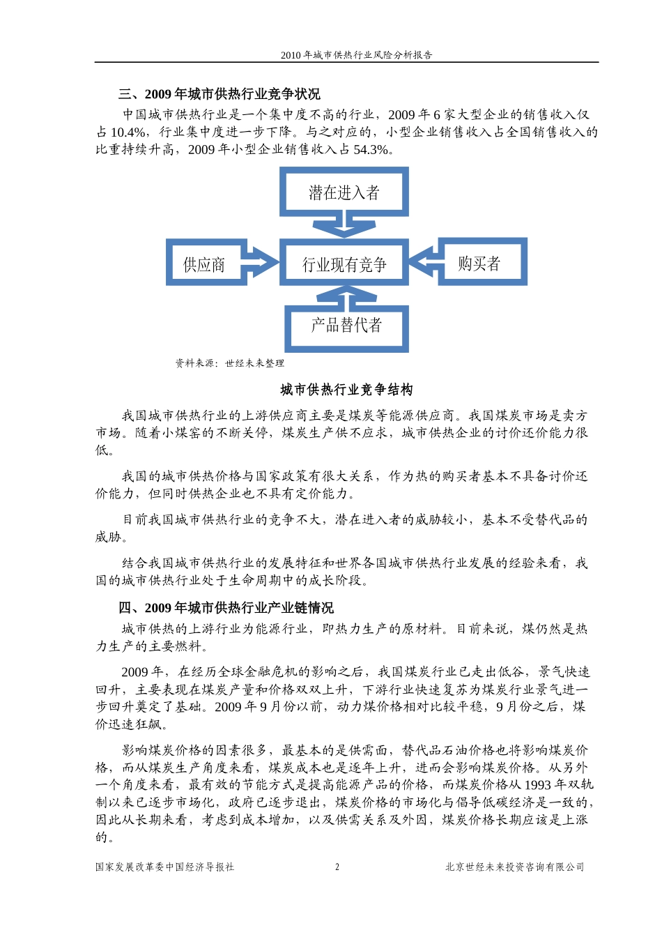 城市供热行业风险分析报告_第2页