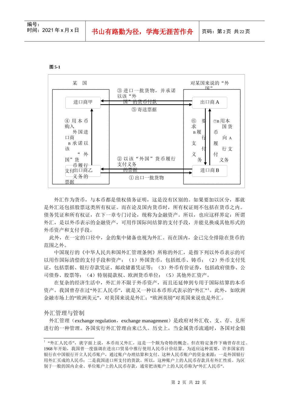 外汇与汇率制度及风险防控_第2页