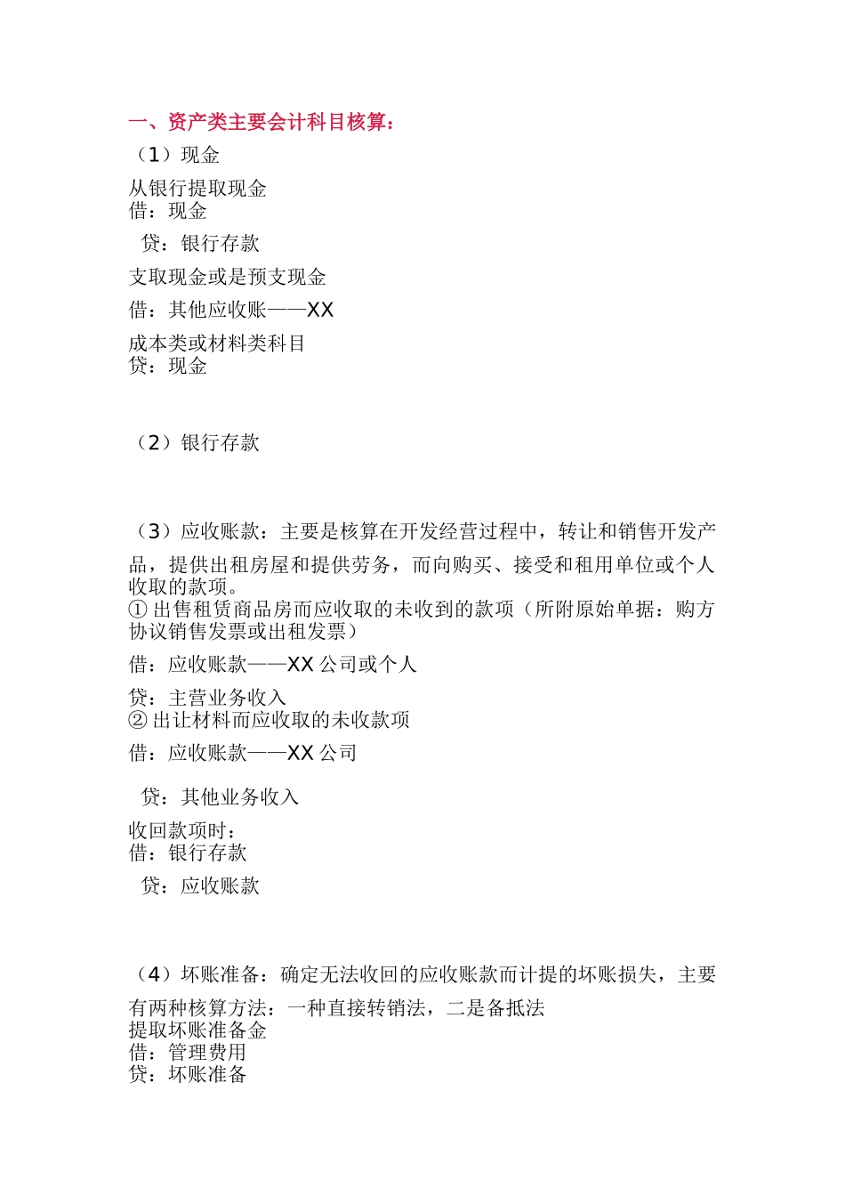 房地产帐务处理大全(54页)_第1页