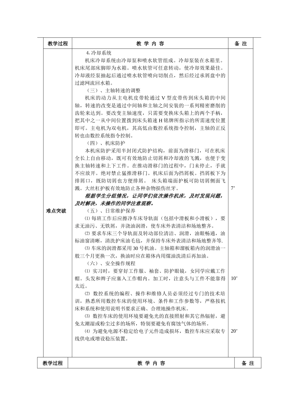 数控车实训教案_第3页