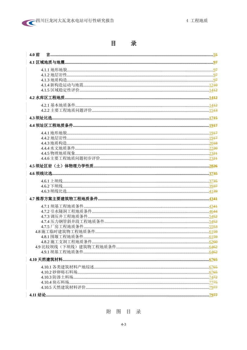 大瓦龙水电站可研工程地质报告(1030修改稿)吕总修改_第3页