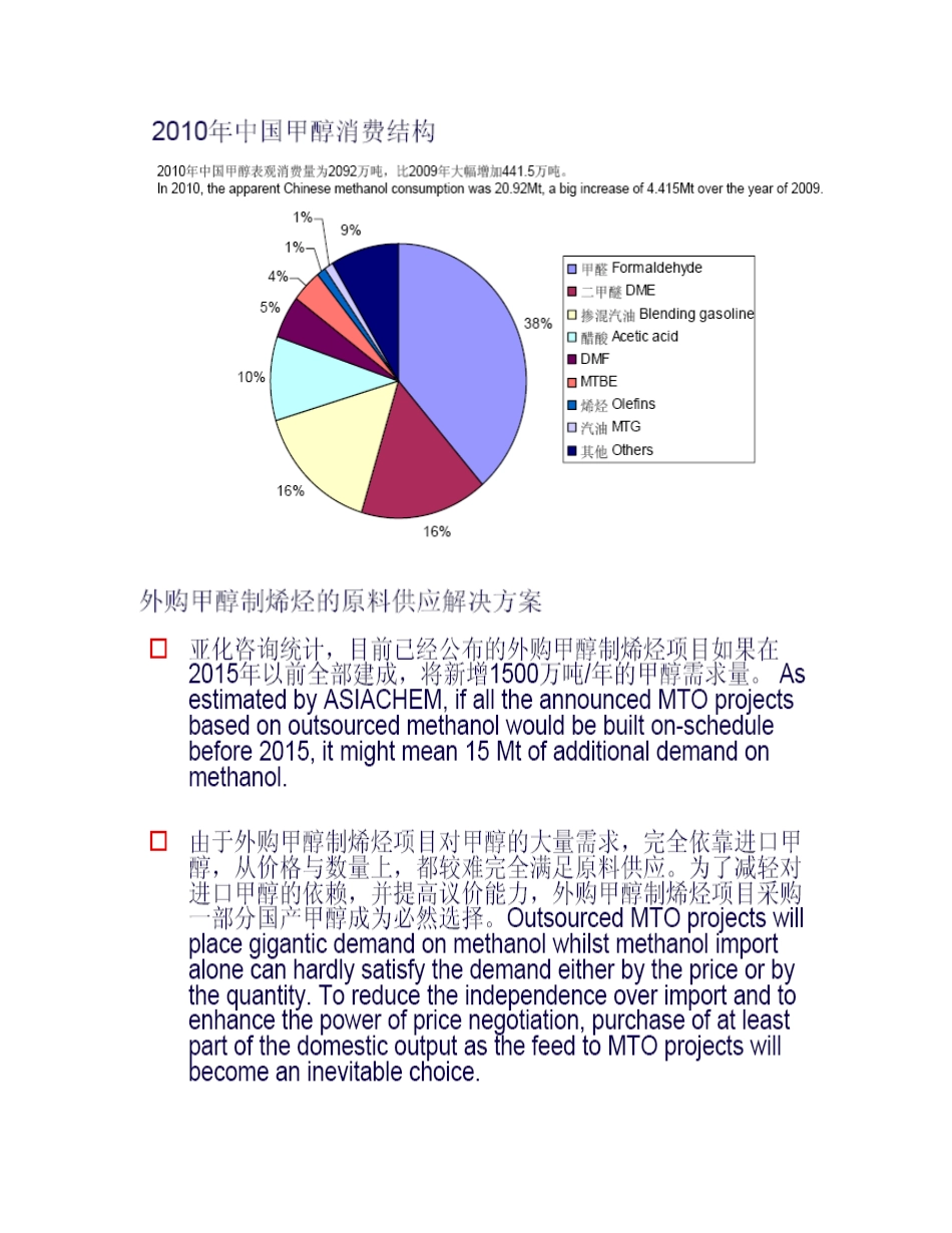 新型甲醇衍生物技术产业化前景探讨_第2页