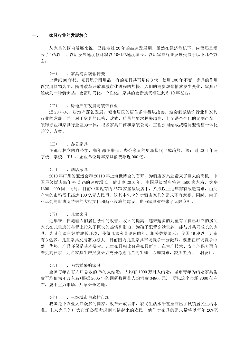 家具网售计划书_第3页