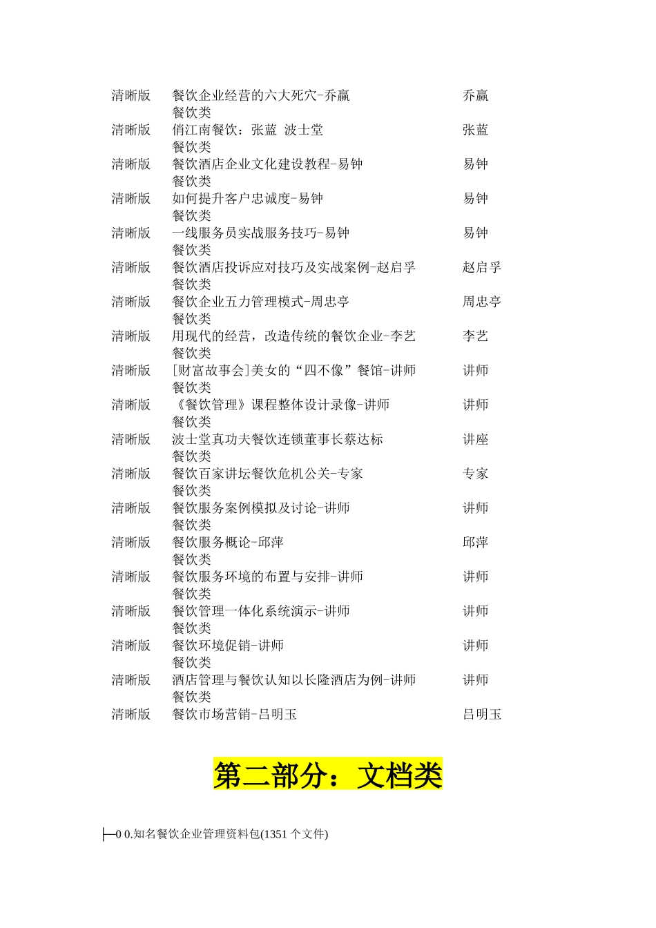 国内最全的餐饮管理实战资料集_第2页