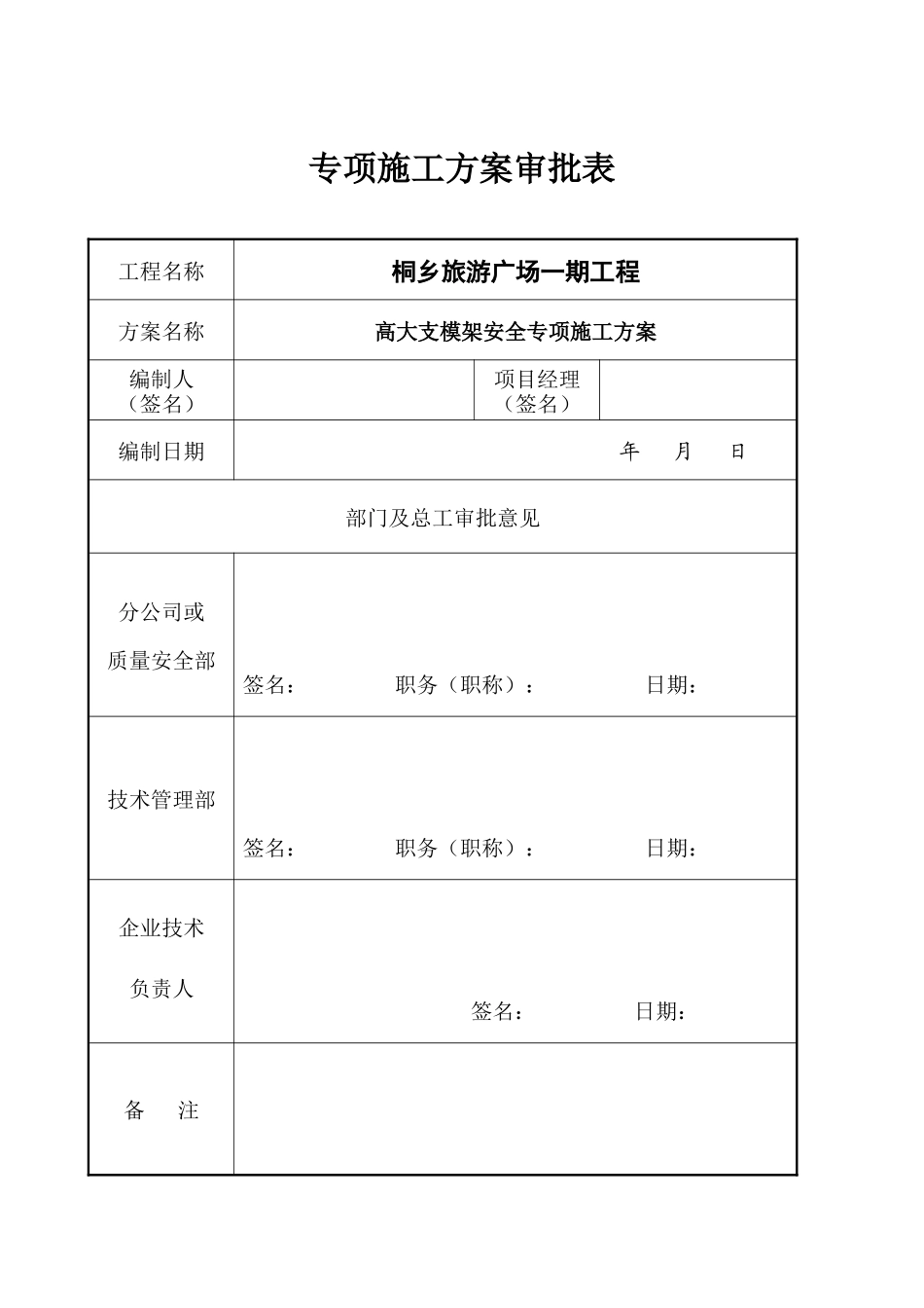 旅游广场一期工程高大支模架论证培训资料_第2页