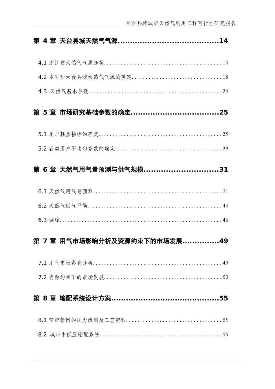 城市天然气利用工程可行性研究报告_第2页