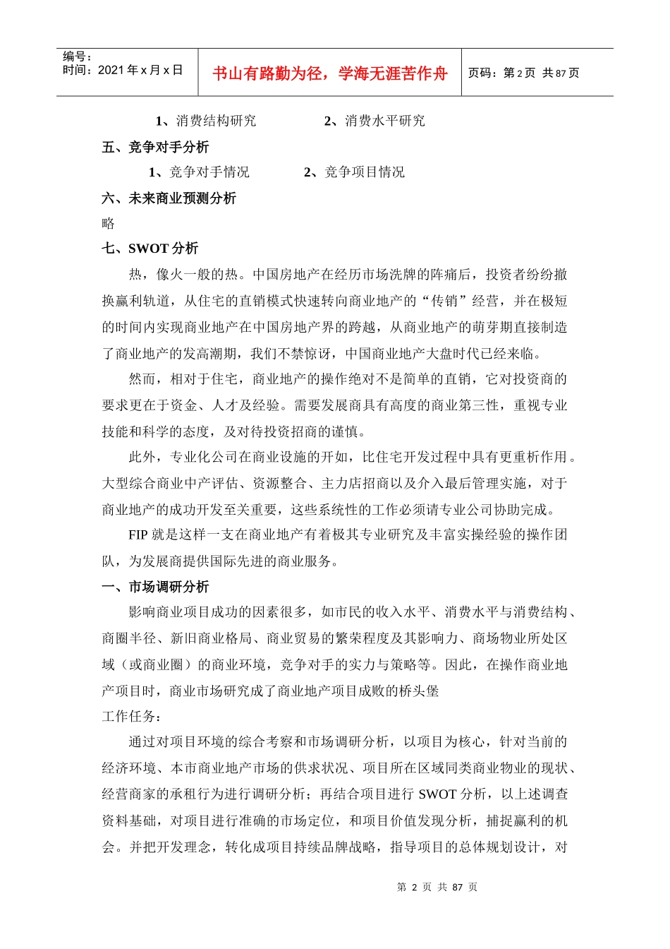 大型商业地产项目顶级策划模式93901860_第2页