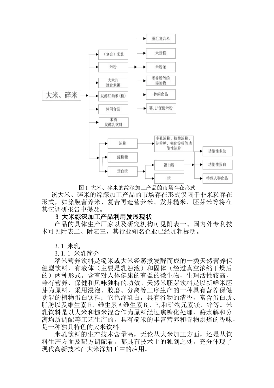 大米综深加工产品调研报告_第2页
