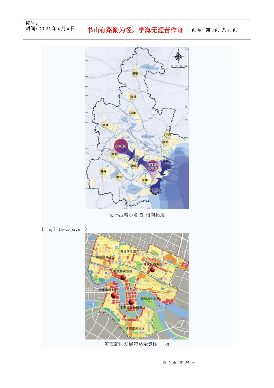 天津市空间发展双城双港战略整体规划_第3页