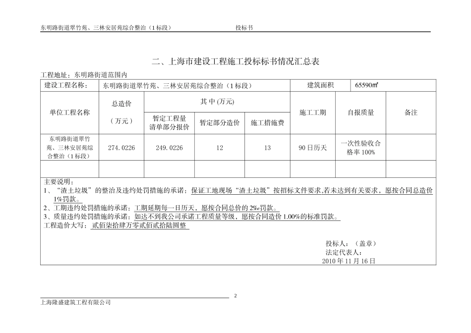 外墙整修、屋面整修、上水改造、道路改造等投标书_第3页