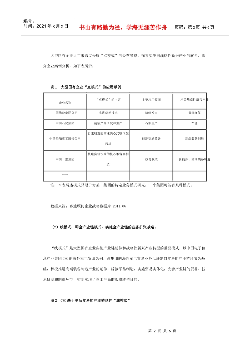 大型国有企业战略性新兴产业转型战略的三大模式_第2页